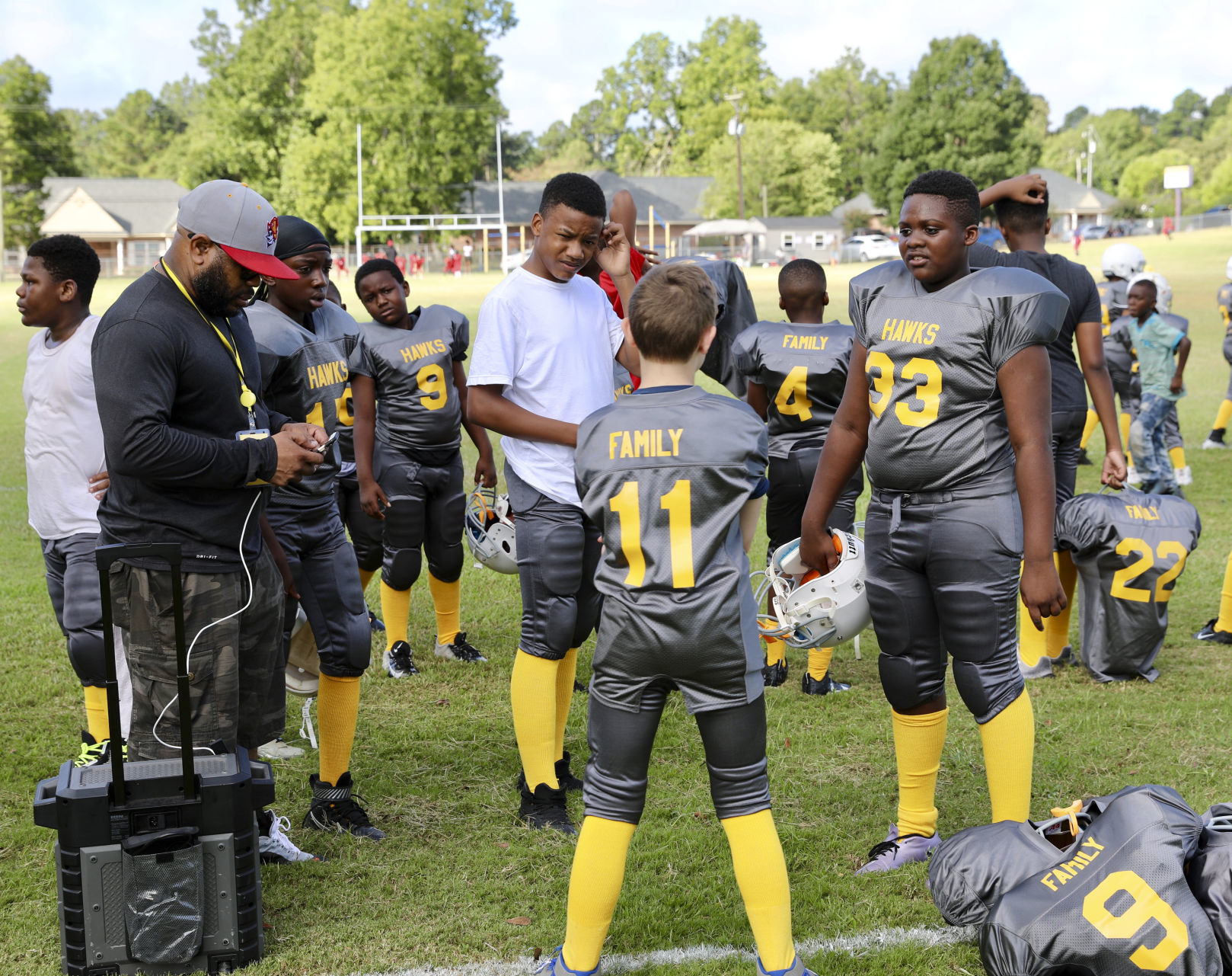 Youth Football Jamboree in St. Matthews